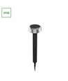 2,5W SOLARA FUNGI LED bordlampe, 3,7V - 200lm, IP44, 2700K, oppladbar, sort