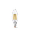 E14 6W LED filament kronelys - C35, 806lm, 4000K, 360 grader, erstatter 60W