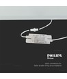 60x60 PHILIPS driver LED-panel, 40W - 120lm/W, 5 års garanti, hvit kant