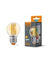 G45 LED-pære 6W E27 - kullrød, ravfarget, ekstra varm hvit, 230V, 680lm, forbruk 6W