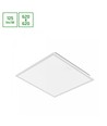 62x62 LED panel, 40W - 125lm/W, 4000K, hvit kant, 3 års garanti