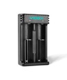 Universal batterilader til Li-ion / IMR - 2 kanaler, Micro USB, LED-indikator
