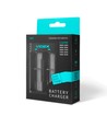 Universal batterilader til Li-ion / IMR - 2 kanaler, Micro USB, LED-indikator