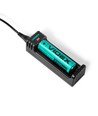 Universal batterilader til Li-ion/Ni-MH - USB 5V, 500mA/1000mA, automatisk deteksjon