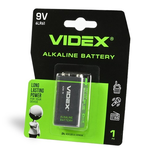 6LR61/9V - Alkalisk batteri