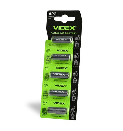 5 stk. A23/E23A - Alkalisk batteri