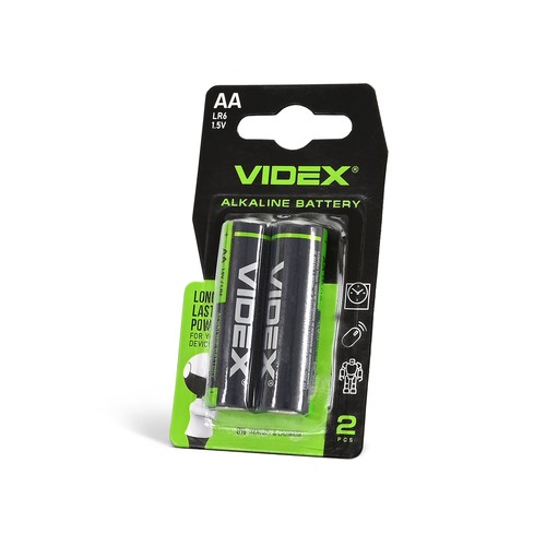 2 stk. LR6/AA - Alkaline batteri