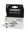 2 stk. AA Ni-MH oppladbare batterier