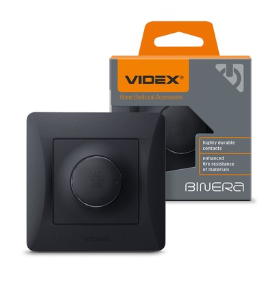 600 W - dimmer, svart