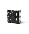 Overflatemonteringsboks - modul, svart
