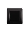 Binera blinddeksel til ramme - Sort grafitt, innbygging, 72x72 mm