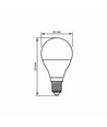 G45 LED-pære 4W E14 - varm hvit, 230V, 380 lm