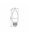 C37 LED-pære 7W E27 - nøytral hvit, 230V, 630lm, forbruk 7W