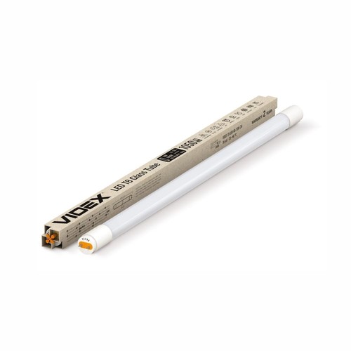 60 cm T8 LED-rør 10W - glass, kald hvit, 230V, 1050lm, forbruk: 10W