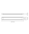 LED-armatur 50W - nøytral hvit, 230V, lysstyrke 6250, forbruk 50