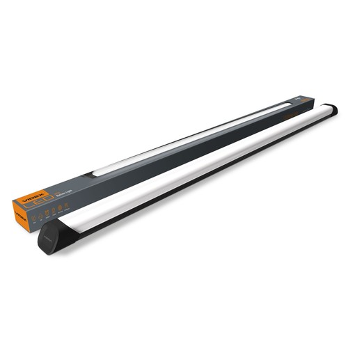 120 cm LED-armatur 72W - 5000K, svart, 230V, 8000 lm