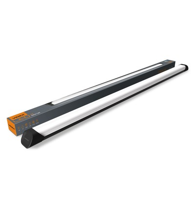 120 cm LED-armatur 72W - 5000K, svart, 230V, 8000 lm