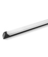 120 cm LED-armatur 72W - 5000K, svart, 230V, 8000 lm