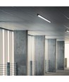 120 cm LED-armatur 72W - 5000K, svart, 230V, 8000 lm