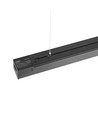 60 cm kjedebar linjelampe 24W - 5000K, svart, 230V, 2400lm