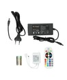 5m 7W/m RGB LED-strip sett - 12V DC, IP20, 60 LED pr. meter