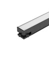 120 cm LED lineært lys 50W - sammenkoblingsbar, 5000K, svart, 230V, 5000lm