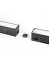 120 cm kjedebar linjelampe 50W - LED, 5000K, svart, 230V, 5000lm