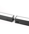120 cm kjedebar linjelampe 50W - LED, 5000K, svart, 230V, 5000lm