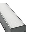 120 cm kjedebar linjelampe 50W - LED, 5000K, svart, 230V, 5000lm