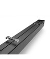120 cm kjedebar linjelampe 50W - LED, 5000K, svart, 230V, 5000lm