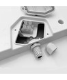 Lena vegglampe 24W - nøytral hvit, 230V, 2600lm