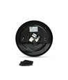 Lena vegglampe 15W - LED, svart, nøytral hvit, 230V, 1550lm, forbruk 15W