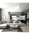 Edge taklampe 72W - LED, hvit, 230V, 7500lm, forbruk 72W