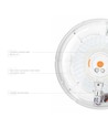 30W LED sensorlampe med nødlys – justerbar watt/CCT, IP44, innebygd batteri