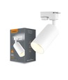 Lonzo spotskinne armatur GU10 - hvit, 230V, maks 30W