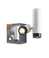Ariza takspotlampe GU10 - 2x, hvit, 230V, maks 2x30W