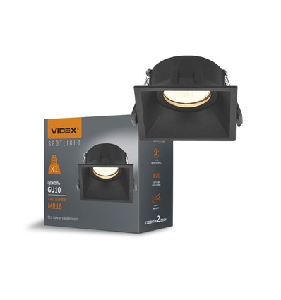 Innfelt spotlampe - spenning: 230V, forbruk: maks 30