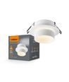 Innfelt spotlampe - spenning: 230V, forbruk: maks 30