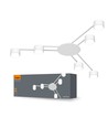Takspotlampe GX53 - maks 6x30W, 230V