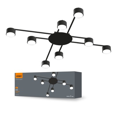 Takspotlampe GX53 - maks 8x30, 230V