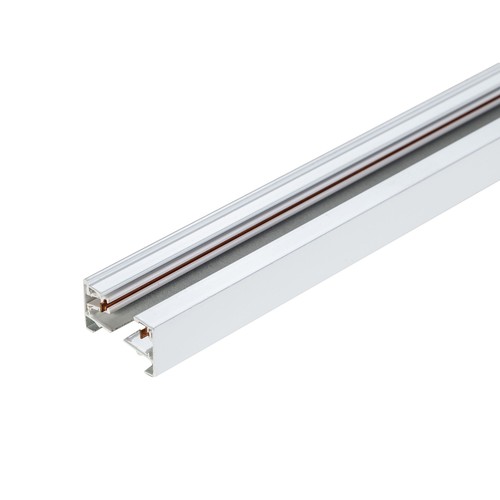1 m skinne - 1-fase, hvit
