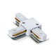 T-samler for 1-faset skinne - Hvit, 1F2W