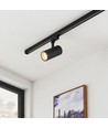 Tor spotlight 10W - svart, 230V, lysstyrke 800, forbruk 10