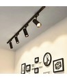 Tor spotlight 20W - LED-skinne, svart, 230V, lysstyrke 1600, forbruk 20