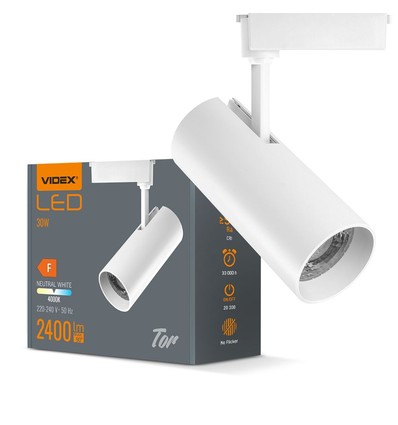 Tor LED skinnepære 30W - hvit, 230V, 2400lm, forbruk 30W