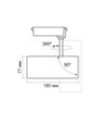 Tor LED skinnepære 30W - hvit, 230V, 2400lm, forbruk 30W