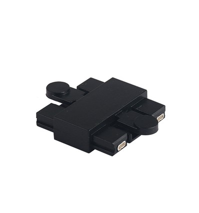 Magnetisk skinneskjøt til skinnesystem - Sort, rett skjøt, IP20 innendørs