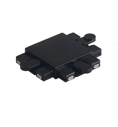 T-skjøt til magnetisk skinnesystem, 48V - Sort, 68x24x9.5 mm, innendørs