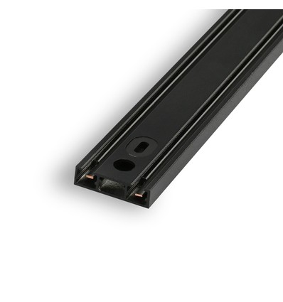 1m samlestang - magnetisk Slim Skinne belysningssystem, svart