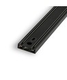 1m samlestang - magnetisk Slim Skinne belysningssystem, svart